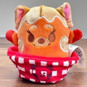 Disney MUNCHLINGS Sensational Snacks Panda Mei Poutine Plush Stuffed Animal EUC